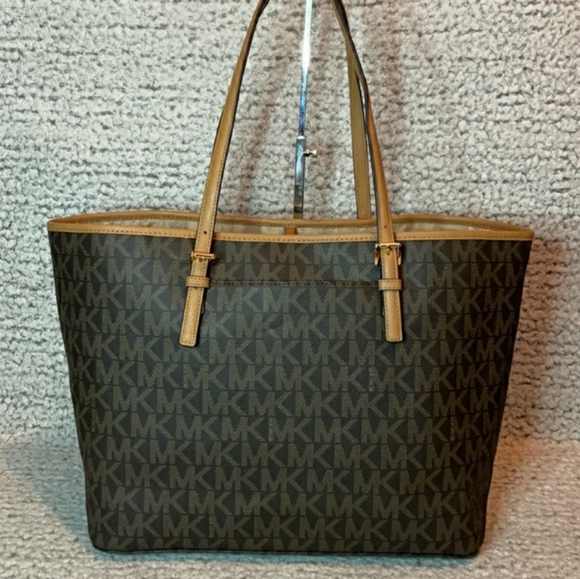 Michael Kors Center Stripe Tote - Picture 3 of 7
